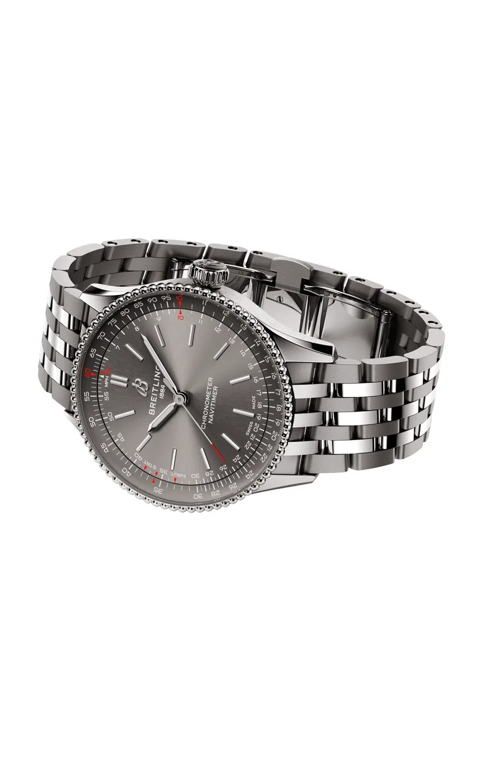 НАВИТАЙМЕР АВТОМАТИК 36 - A17327381B1A1 BREITLING, серебряный — фото 4