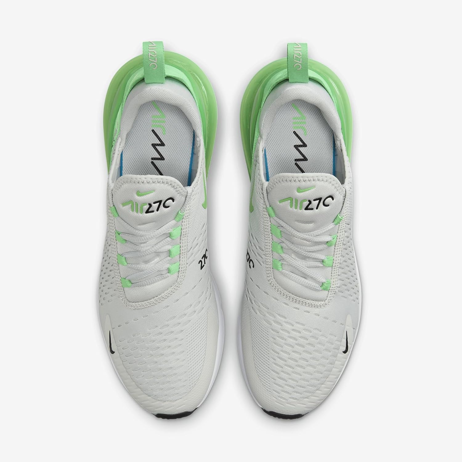 Мужские кроссовки Nike Air Max 270, белый/зеленый — фото 4