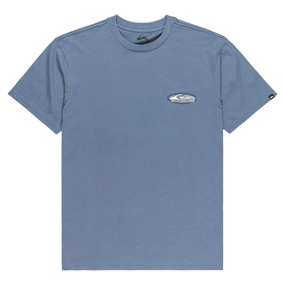 

Футболка с коротким рукавом Quiksilver Evo Border Lines, синий