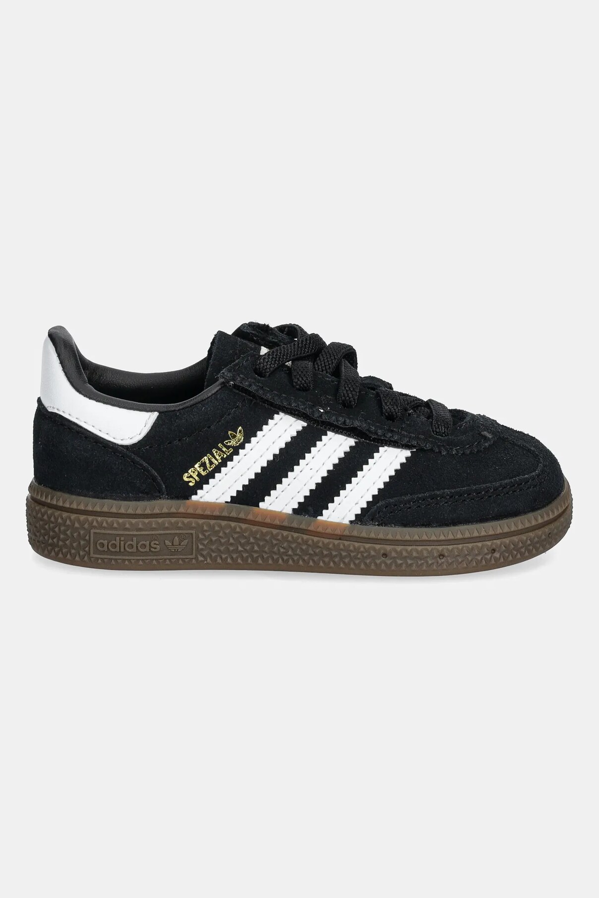 Кроссовки замшевые детские гандбол SPEZIAL Adidas Originals, черный — фото 2