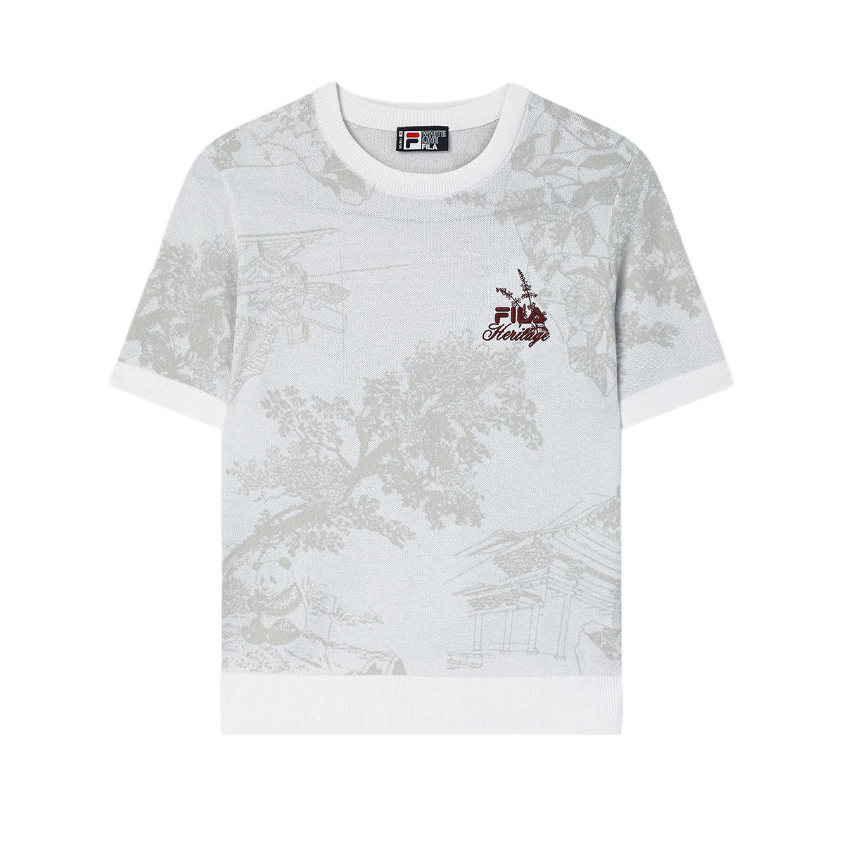 

FILA Топ Heritage Knitwear Women's Standard White