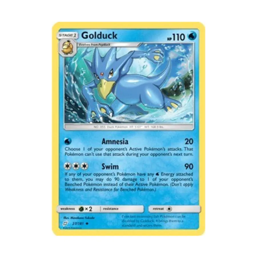 

CCG Голдак (Ю) #27, Pokemon - SM - Team Up - Singles