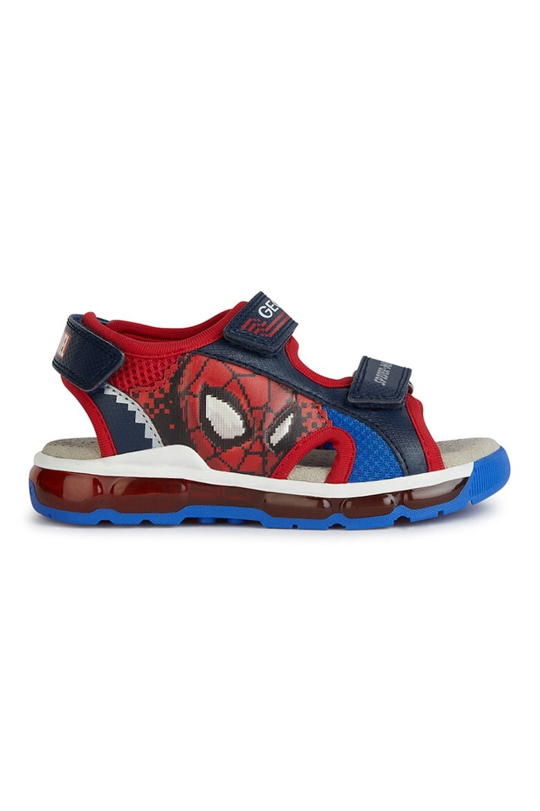 

Сандалии Spiderman с узором Geox, красный