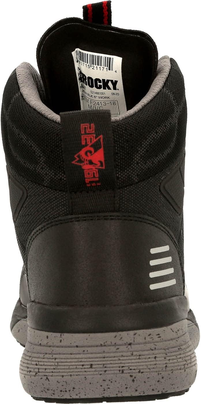 Мужские высокие кроссовки Industrial Athletix Rocky, черный — фото 4