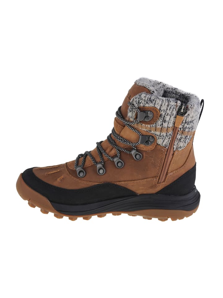 Ботинки женские Merrell Siren 4 Thermo Demi WP высокие спортивные, коричневый — фото 2
