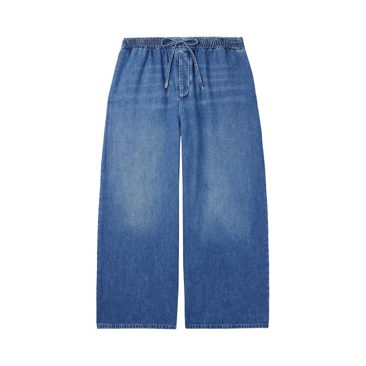 

Брюки Loewe Cropped Trousers 'Light Blue', синий