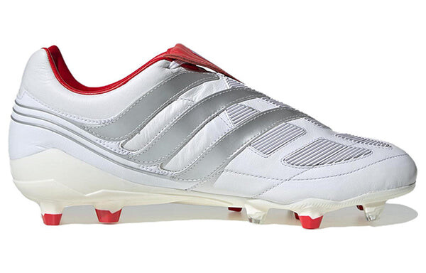 Кроссовки x david beckham predator precision fg Adidas, серебряный — фото 2