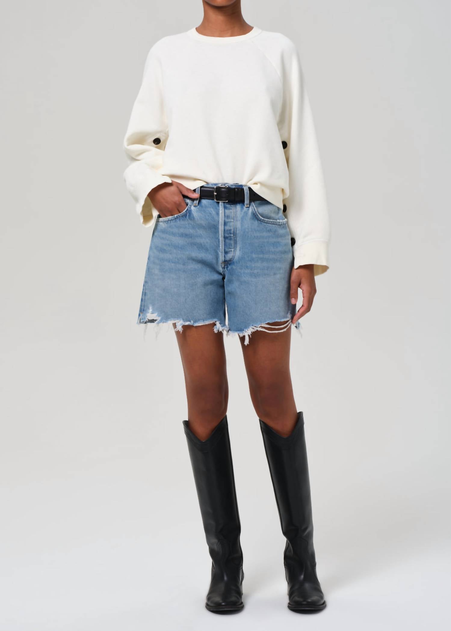 

Шорты Marlow Long Vintage Short In Valencia Citizens of Humanity, Valencia