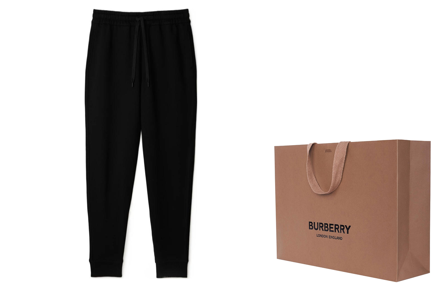 Спортивные штаны Burberry, женские, черный — фото 3
