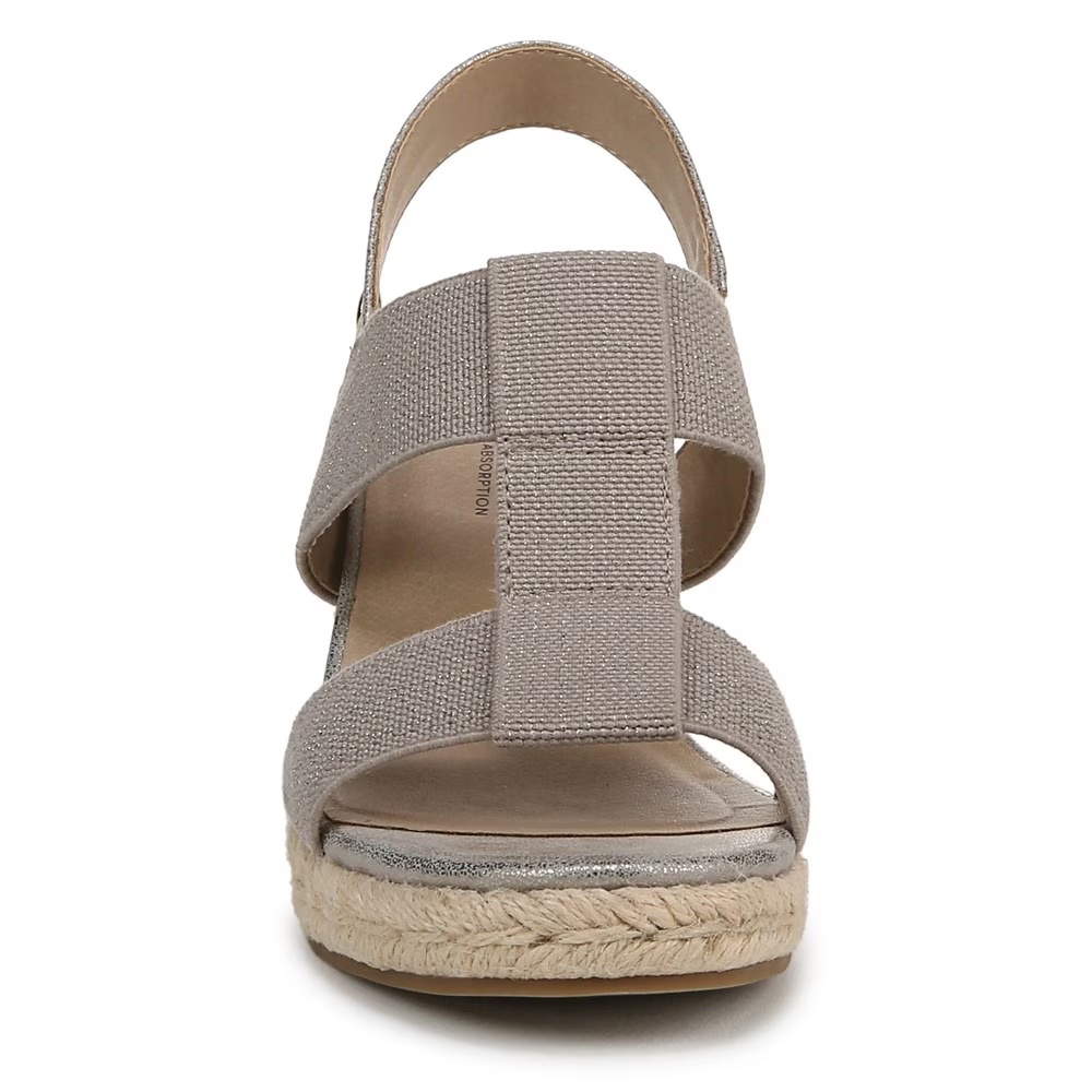 Туфли на танкетке Tallulah espadrille wedge sandal Lifestride, taupe faux leather — фото 3