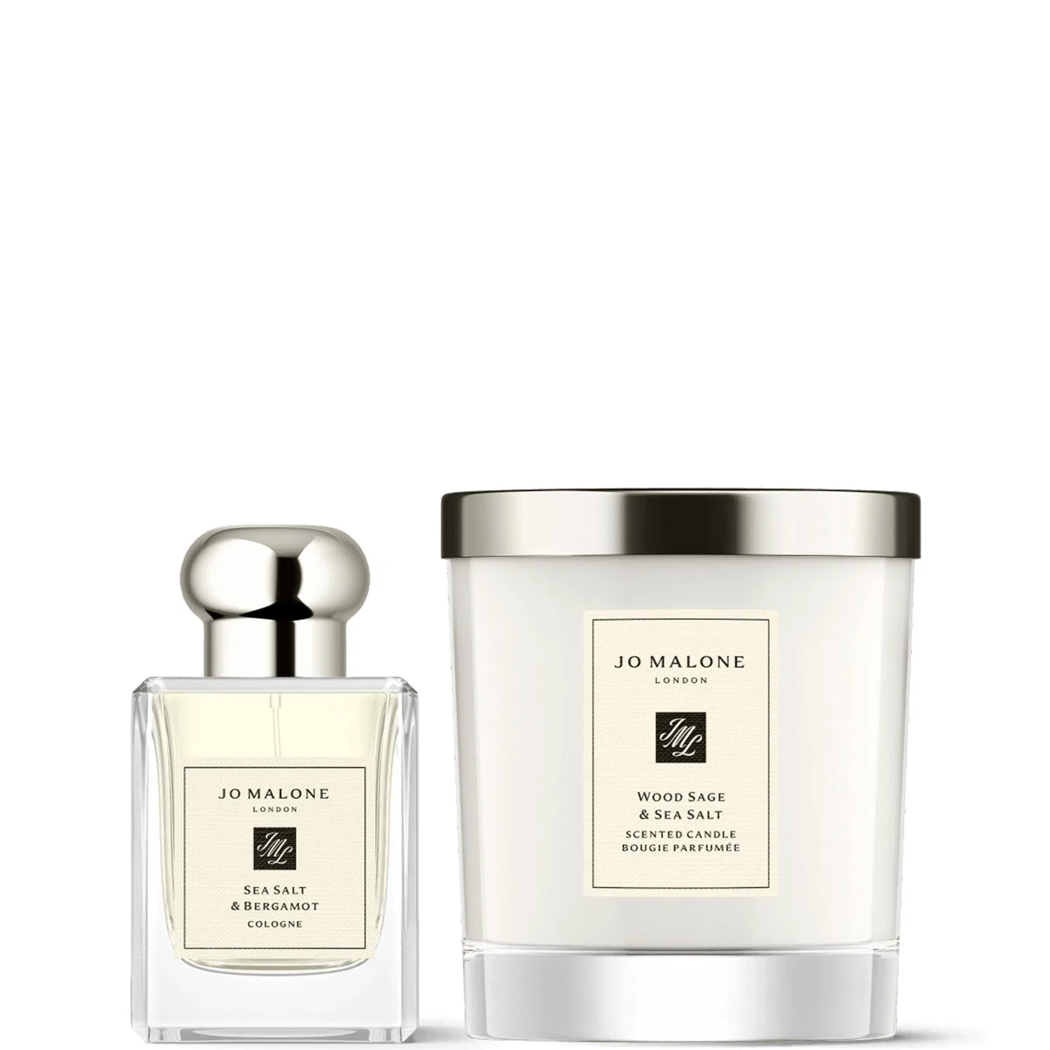 Набор парфюмерной воды и свечи Sea Salt Cologne & Candle Gift Set Jo Malone London