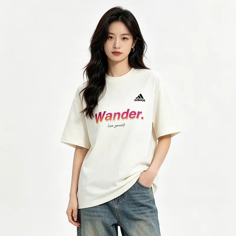 Футболка Adidas MUST HAVES, Ecru — фото 4