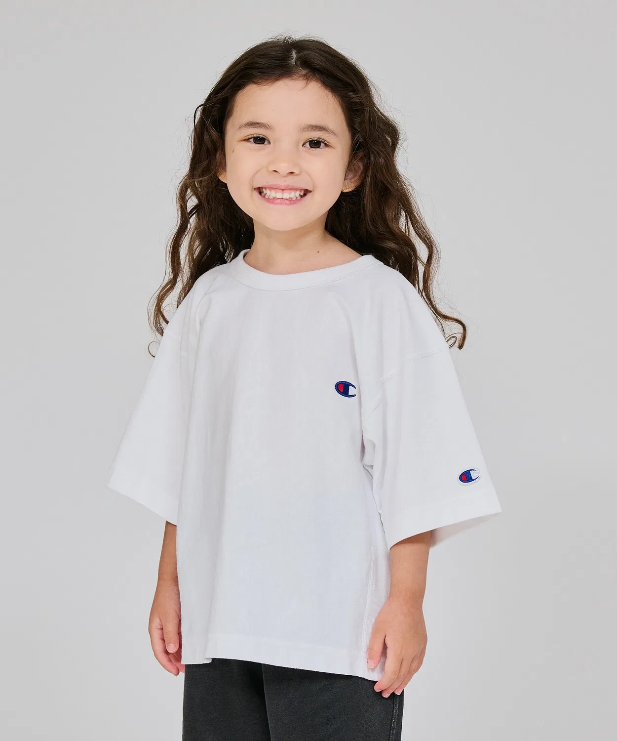 Детская футболка с коротким рукавом Reverse Weave Champion, White