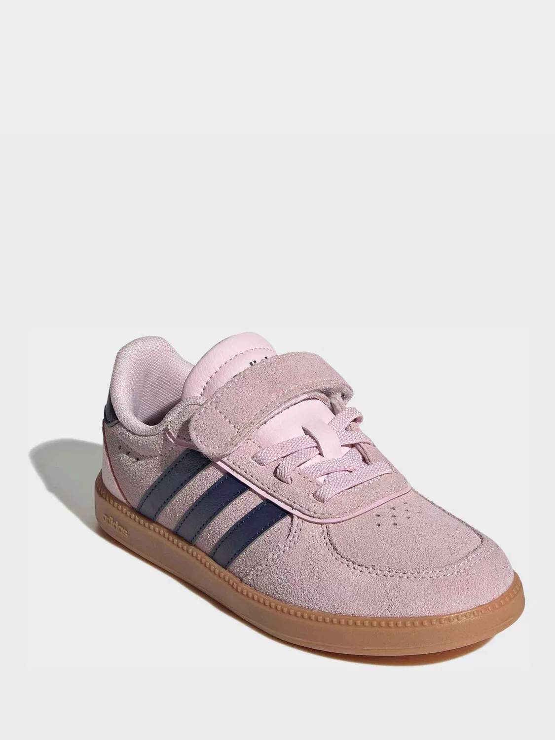 Кроссовки детские Breaknet Sleek adidas, розово-синие — фото 2