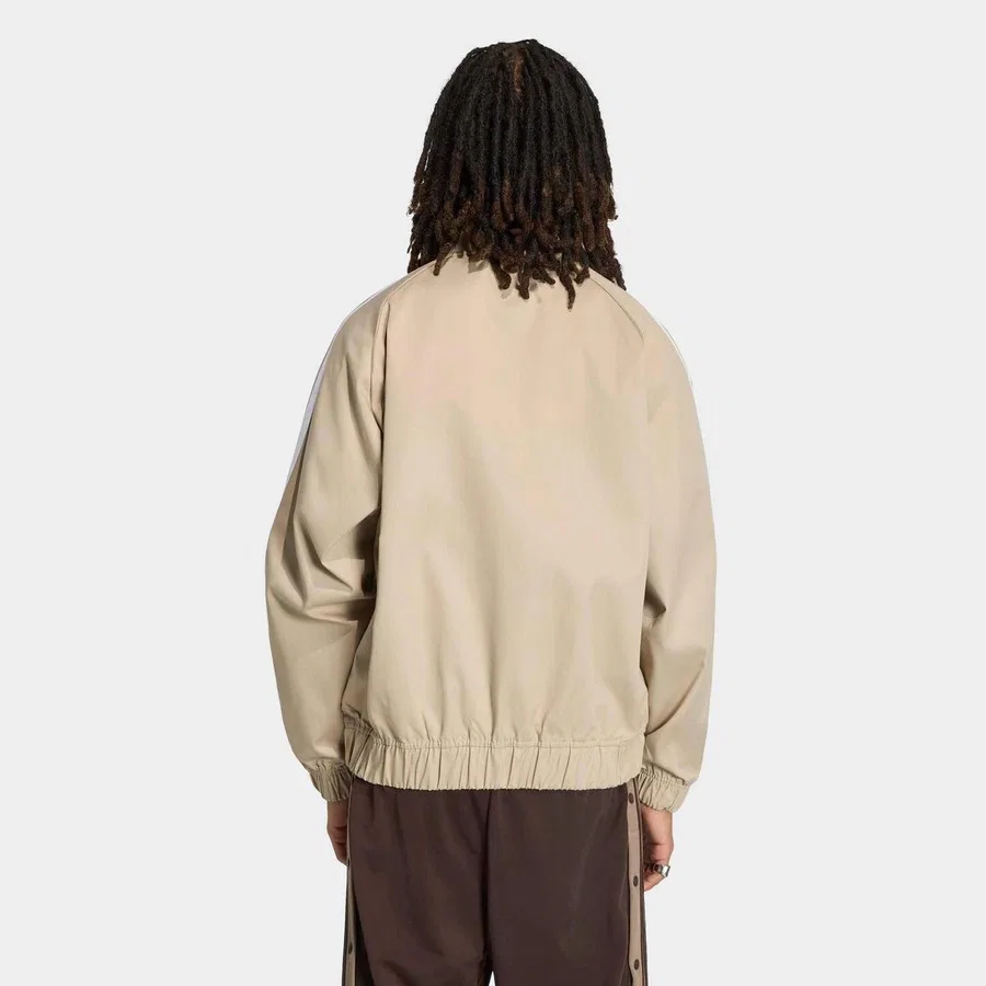 Мужская куртка с длинным рукавом adidas SST Adicolor Classics, Кремовый — фото 2