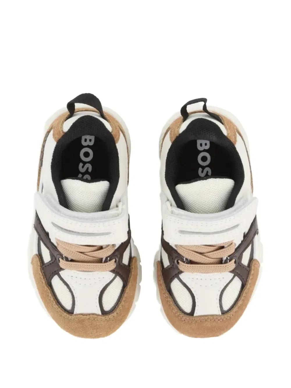 Кеды на шнуровке BOSS Kidswear, белый — фото 4