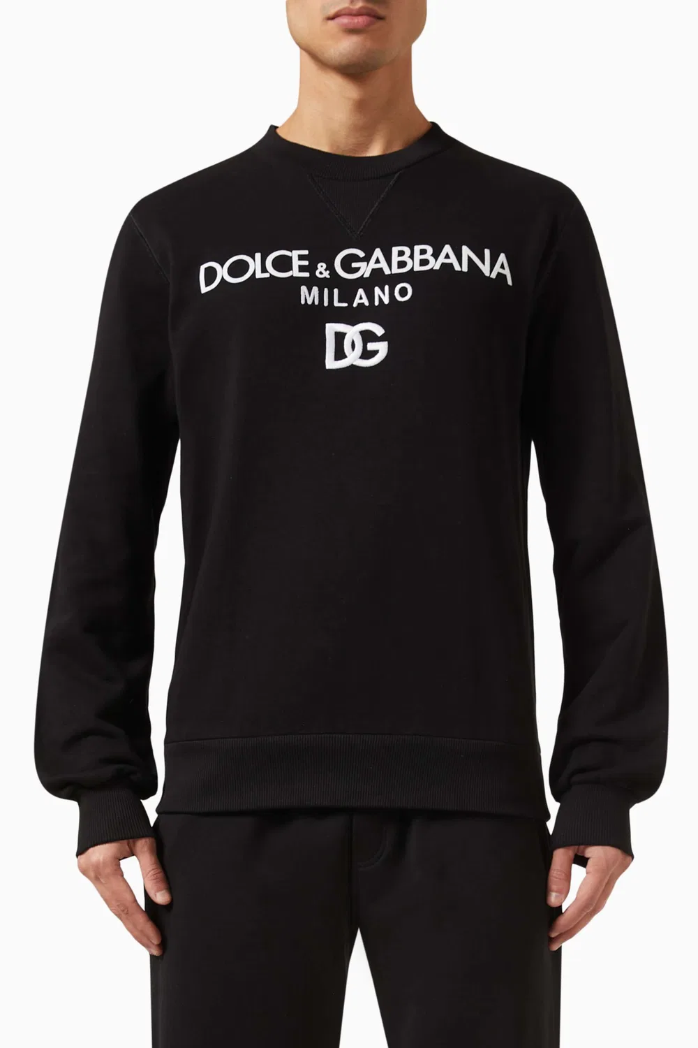 Свитшот хлопковый DG Milano Logo Dolce & Gabbana