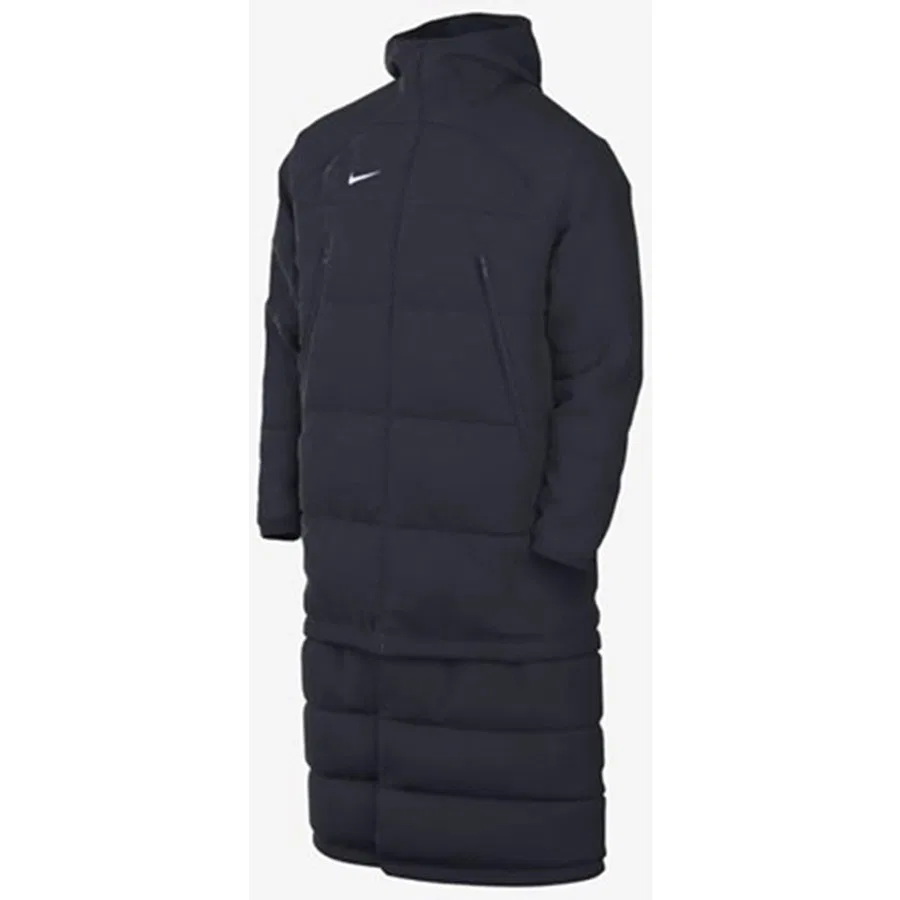 Мужской длинный утепленный пальто Nike Therma-FIT Pro 2in1, Темно-синий