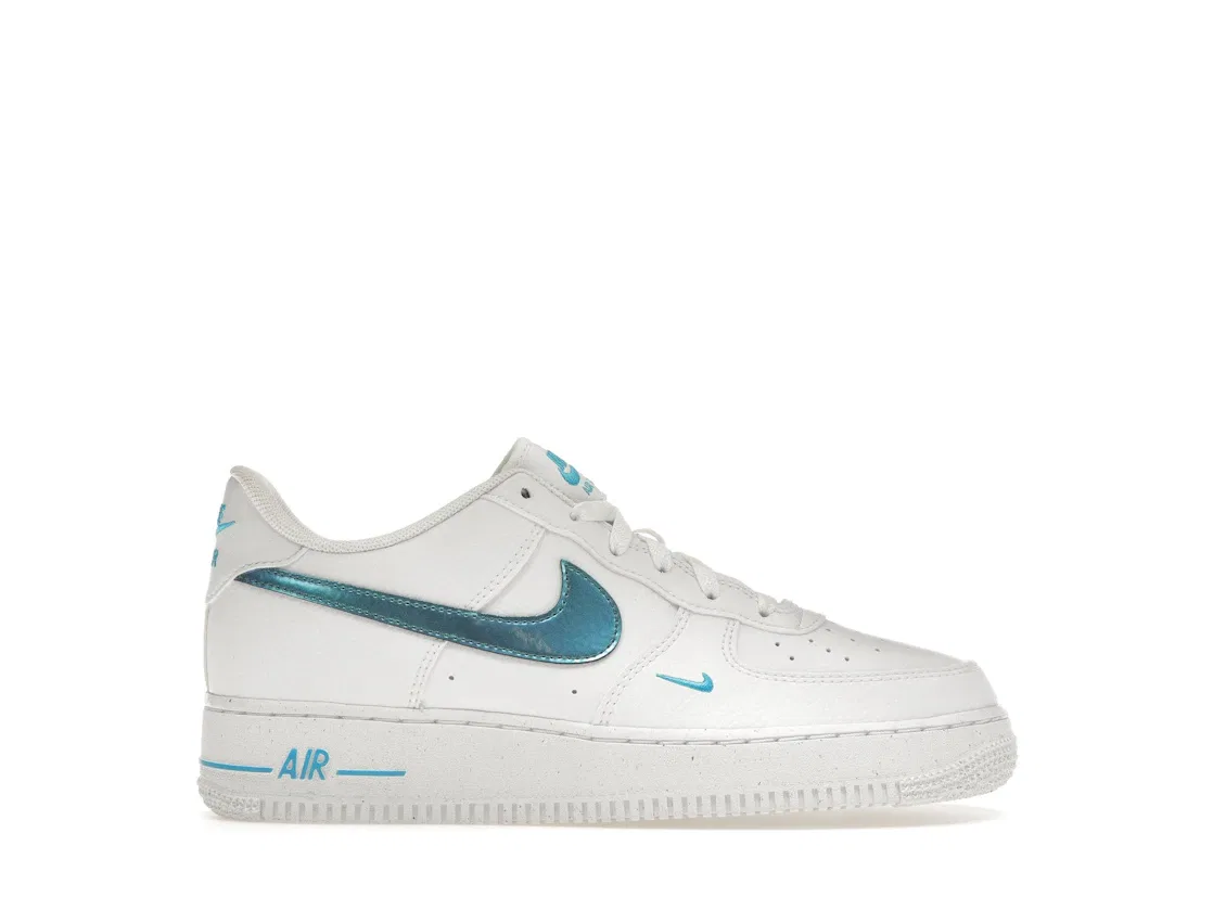 Детские кроссовки Lifestyle Nike Air Force 1 Impact Next Nature, White/Blue Lightning/Blue Lightning