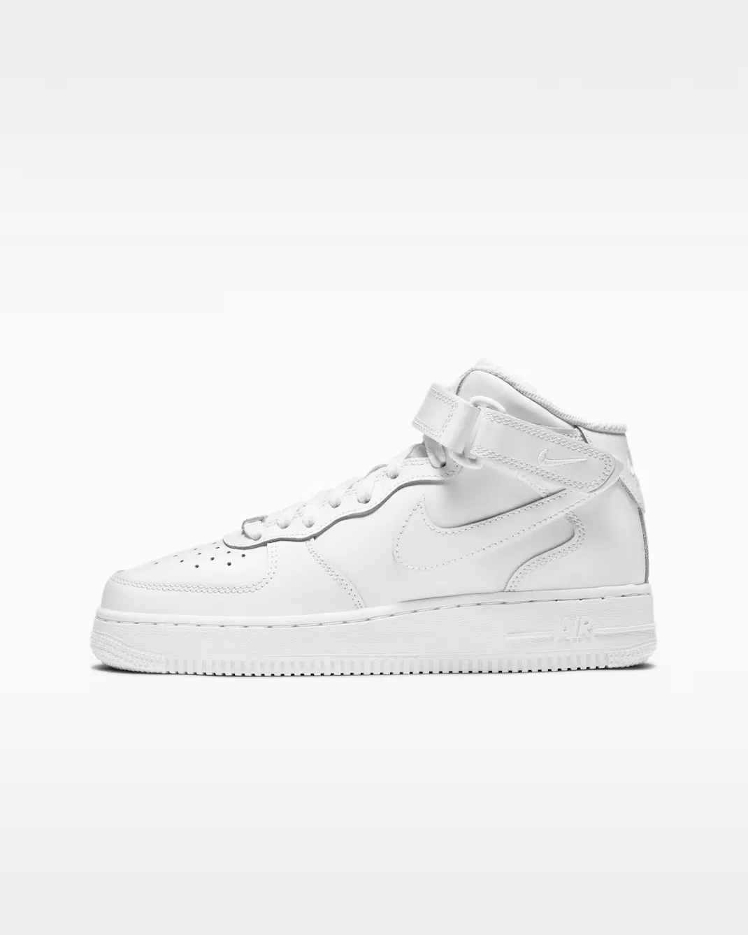 Кроссовки для детей постарше Nike Air Force 1 Mid LE, White/White