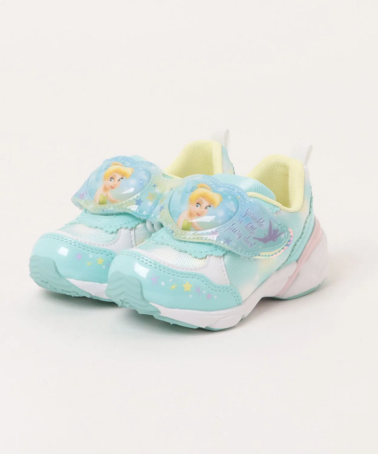 Детские кроссовки с LED-подсветкой Disney Tinker Bell MoonStar, Mint