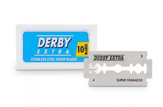 

Лезвия для бритвы, 10 шт. Derby, Extra Blu