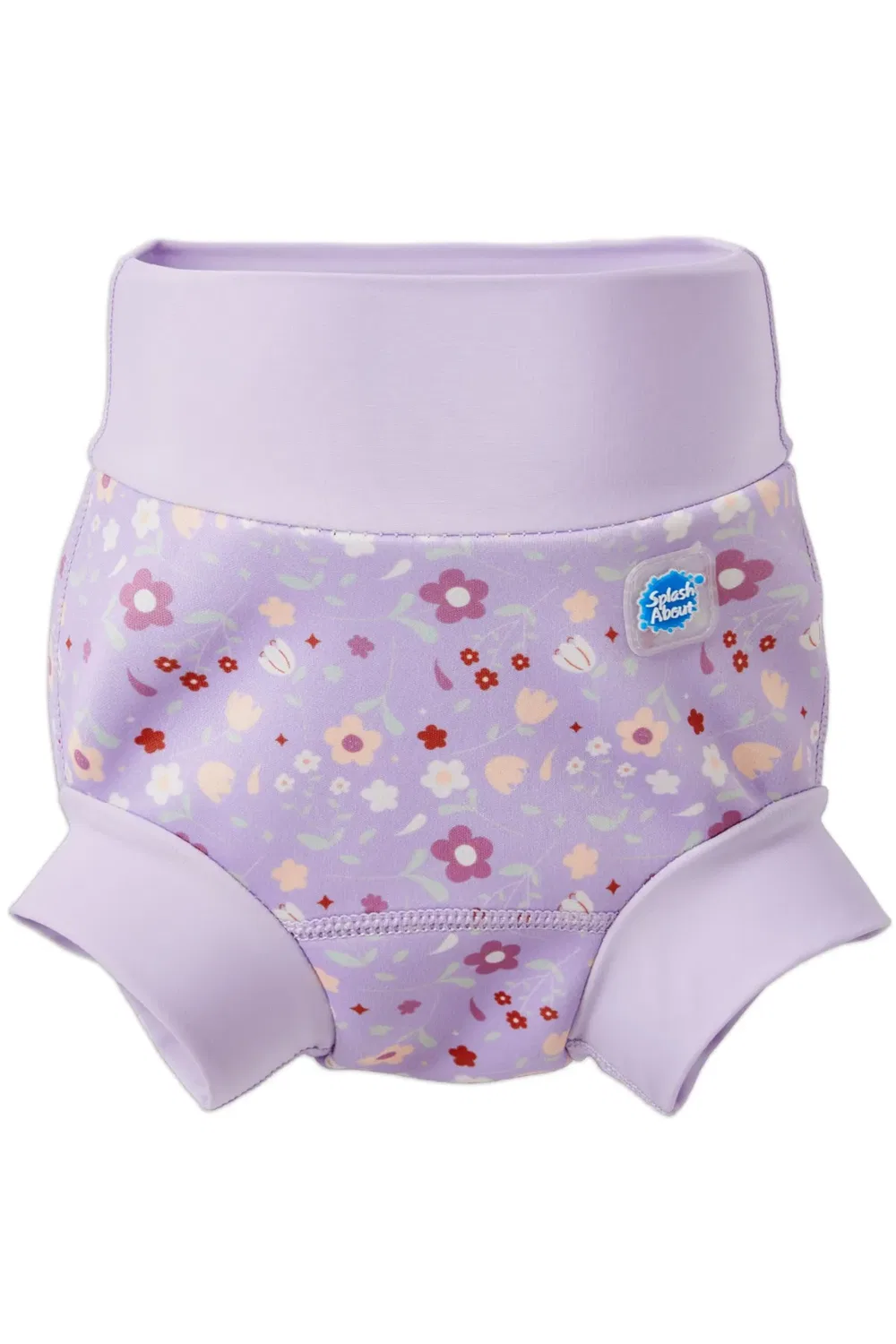 Многоразовый плавательный подгузник Happy Nappy Lilac Spring, Splash About, Lilac