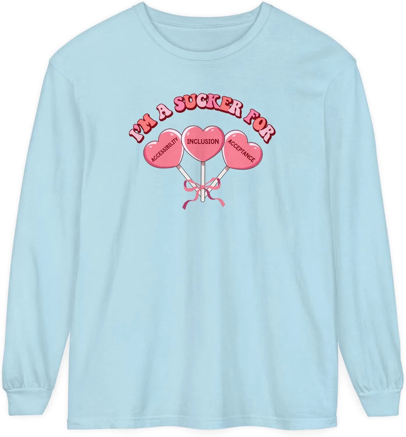Женская футболка с длинным рукавом Comfort Colors, Chambray