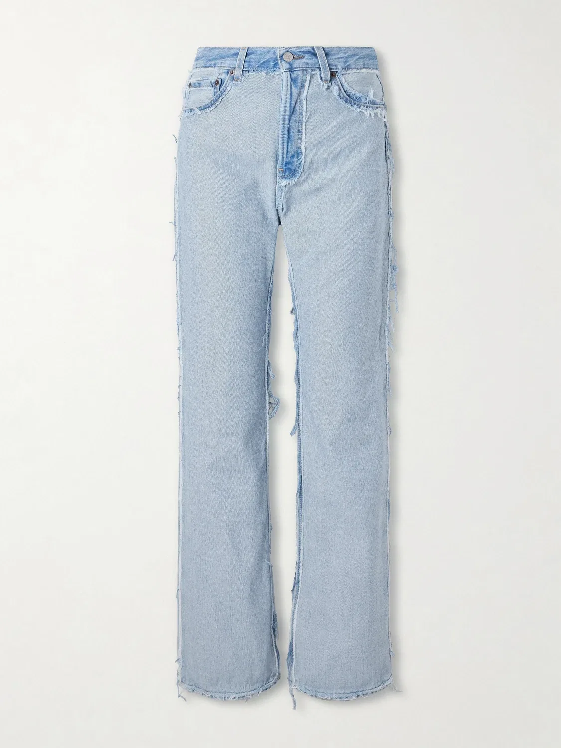 Джинсы Pazer Mini Skeleton прямого кроя Acne Studios, синий
