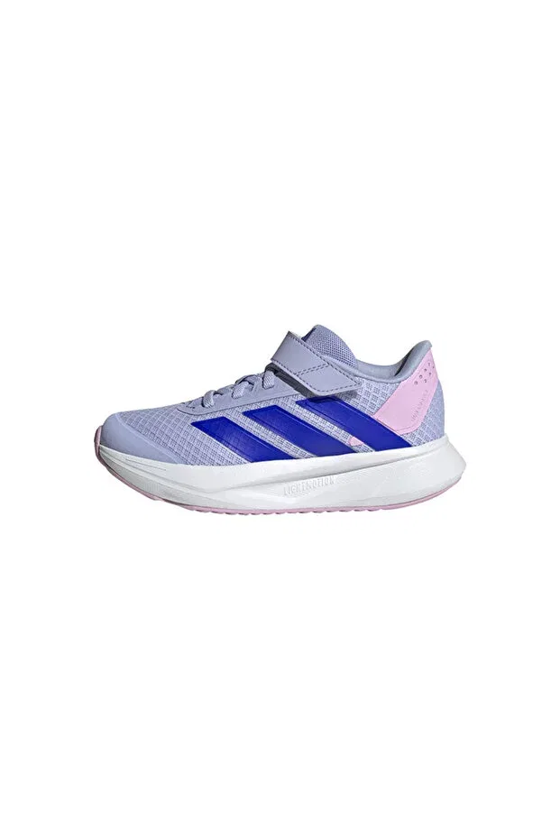 Детские кроссовки для девочек с липучкой Duramo sl2 el c viotonlucblublilil Adidas, Violet Tone — фото 2