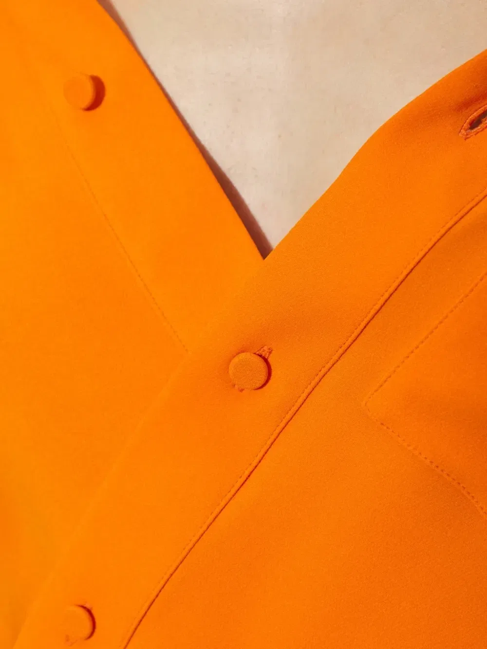 Платье-бюстье оранжевого цвета Balenciaga — фото 4