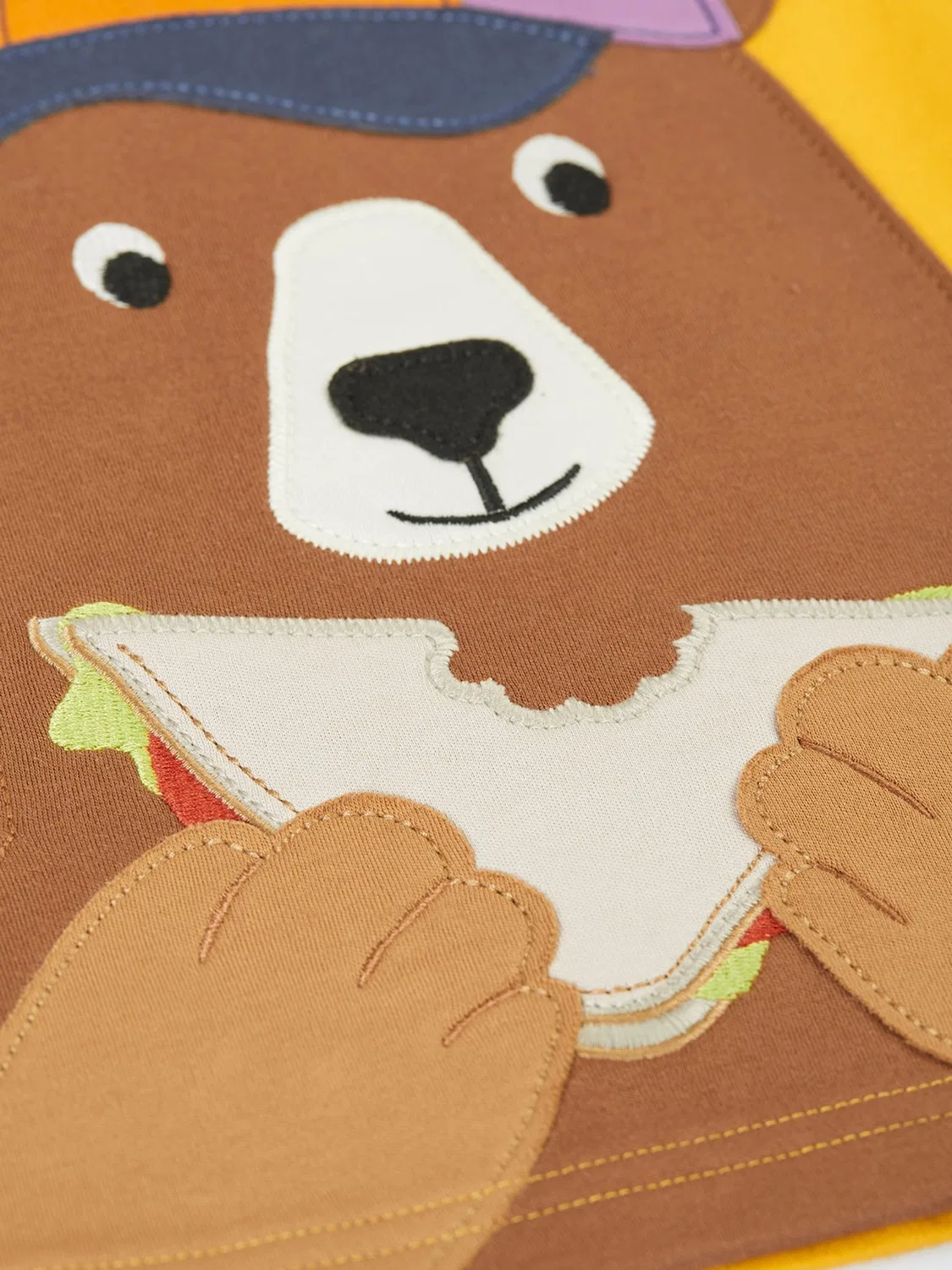 Футболка Carsen Circular Frugi, желтый — фото 4