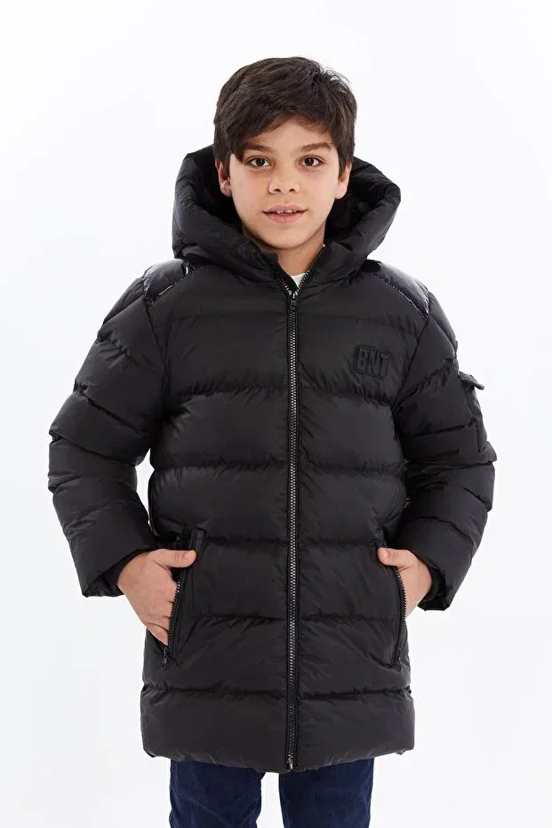 Детский зимнее пуховик для девочек Benitto Kids, Black