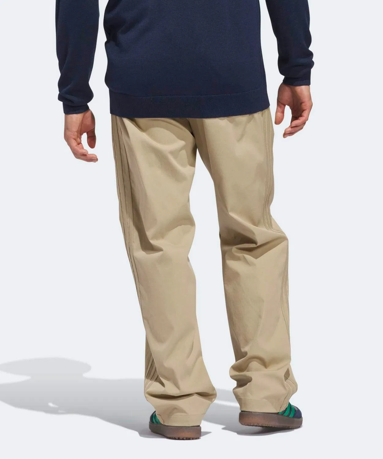 Мужские брюки regular fit с принтом Twill Weave Adidas, Beige — фото 2