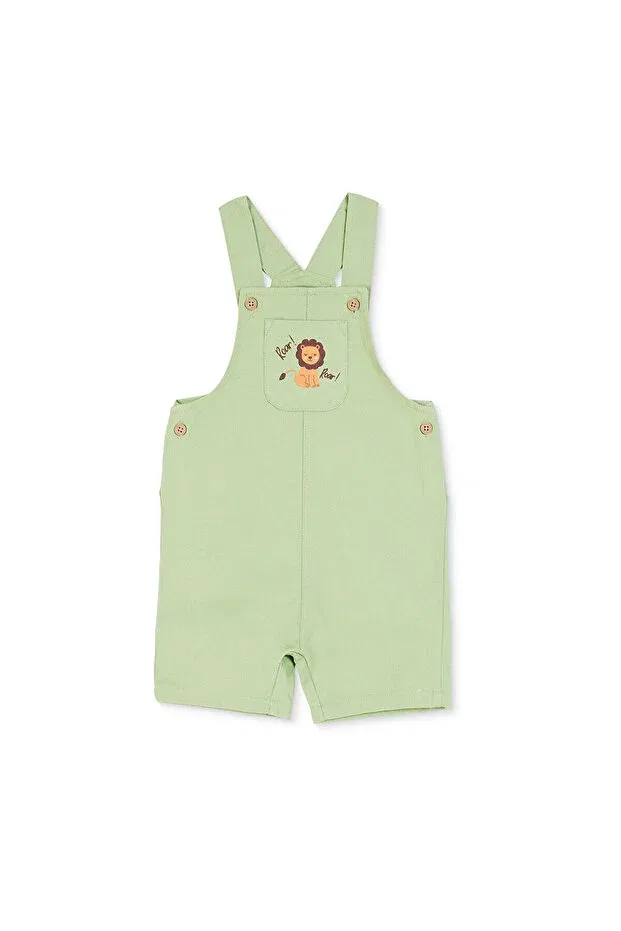 Детский комбинезон для мальчиков с принтом Hellobaby, Khaki Ebebek Hello Baby