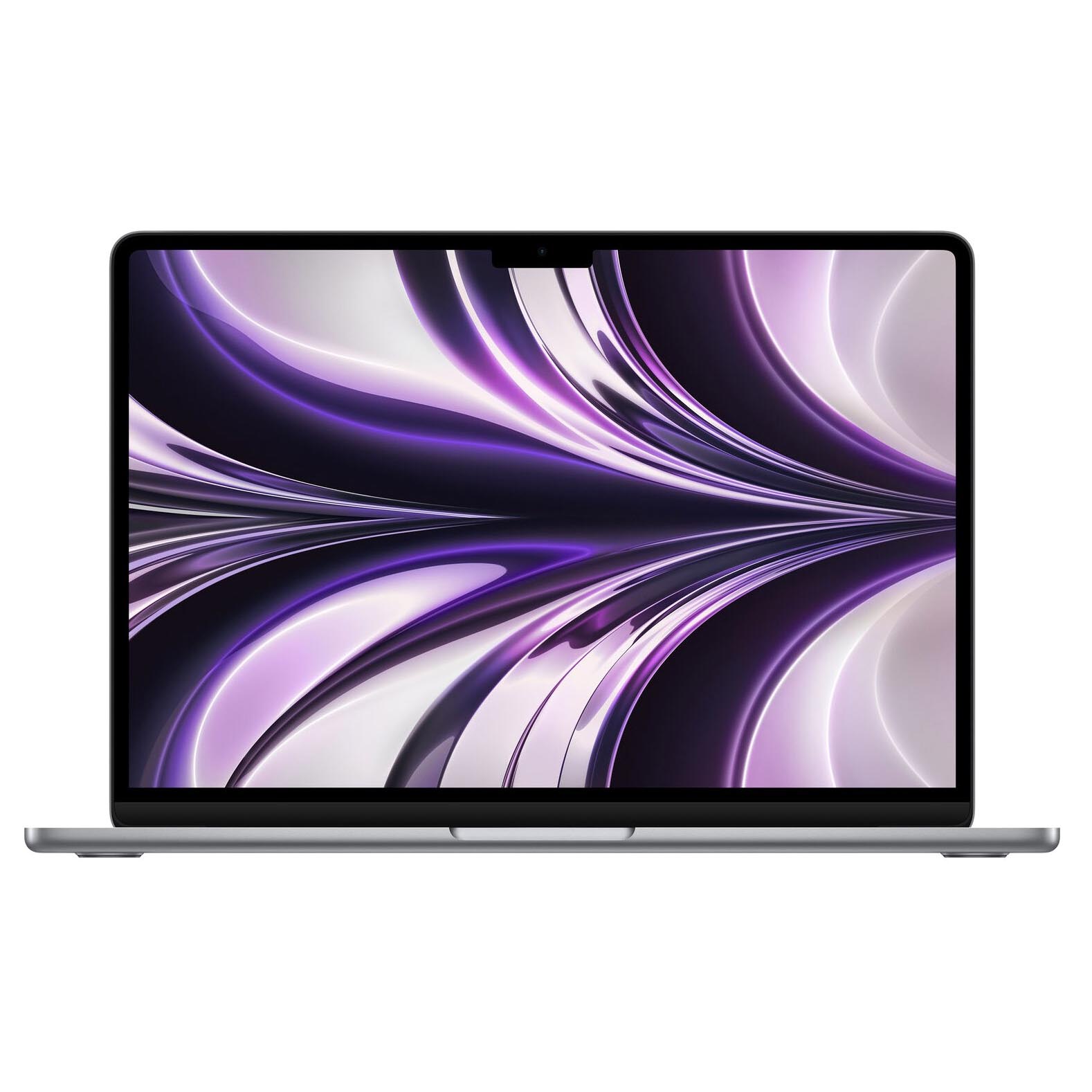 Ноутбук Apple MacBook Air 13.6'' M2 (2022) MLXW3, 8 Гб/256 Гб, Space Gray, английская клавиатура - фото