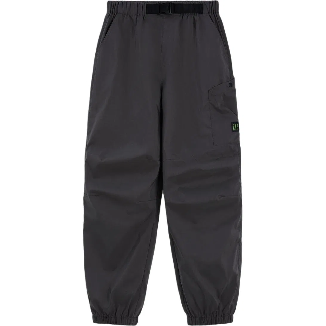 Детские карго-брюки хлопковые GAP, Black Gray