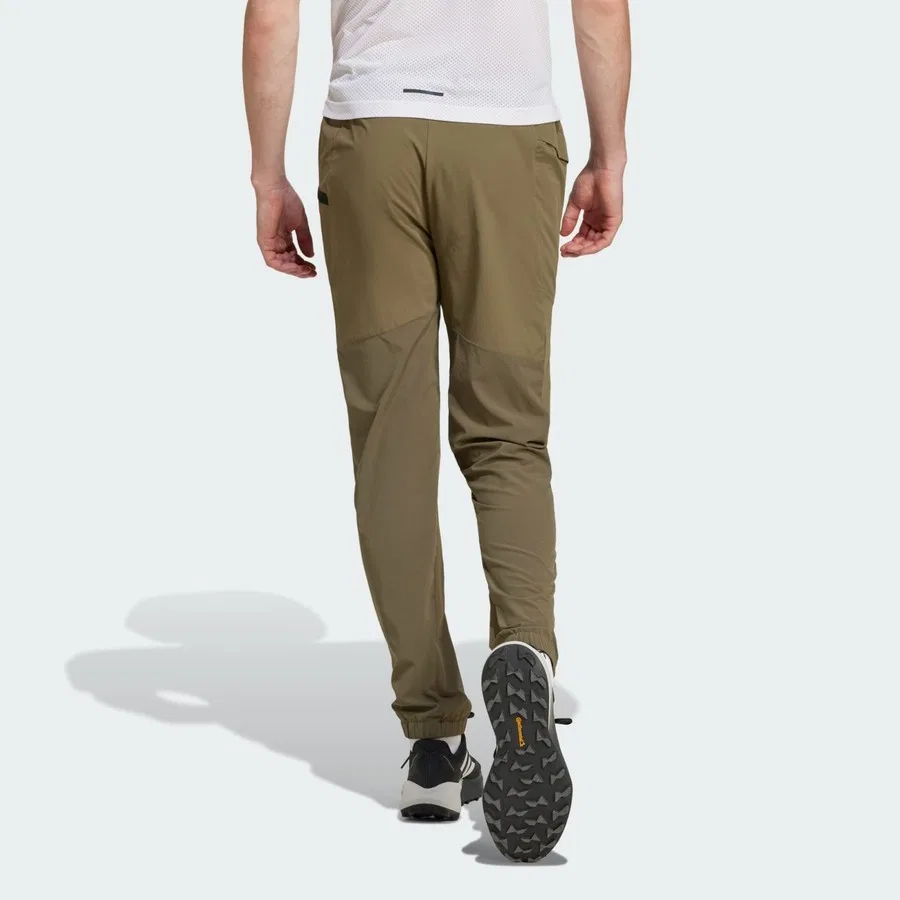 Термоштаны для бега adidas Terrex Xperior Light Pants, Зеленый — фото 2