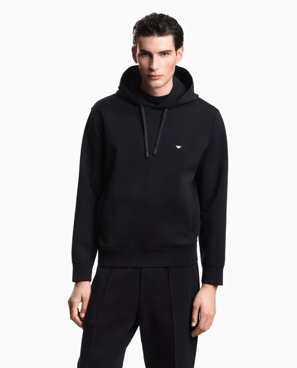 Мужская худи с капюшоном Emporio Armani, Azul Marino