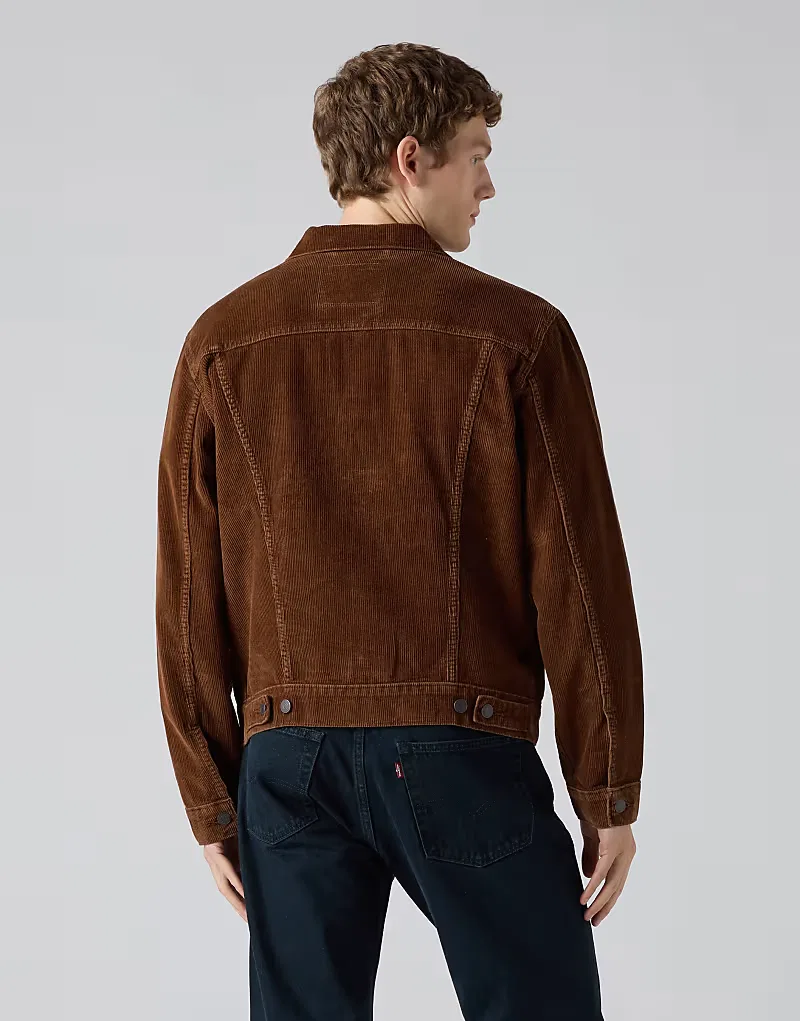 Куртка-тракер кордовая Levi's, коричневый — фото 2
