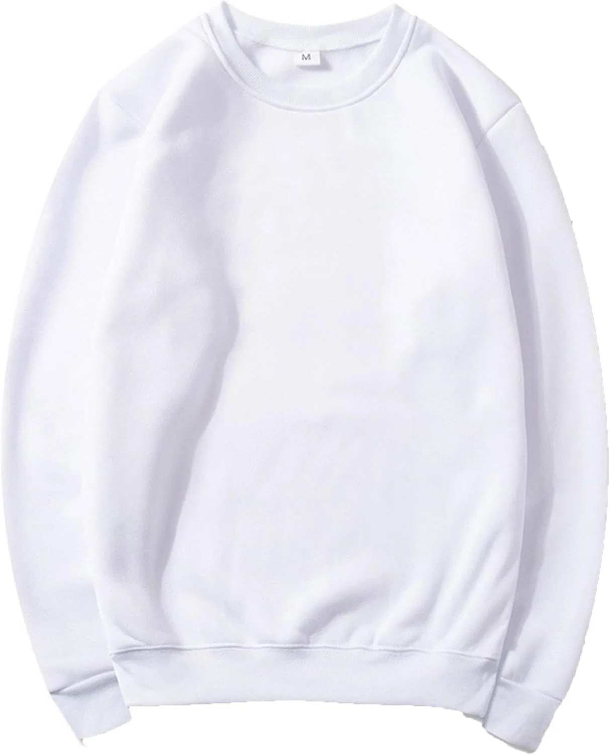 Мужская футболка с круглым вырезом Long Sleeve Henley Shirt, White