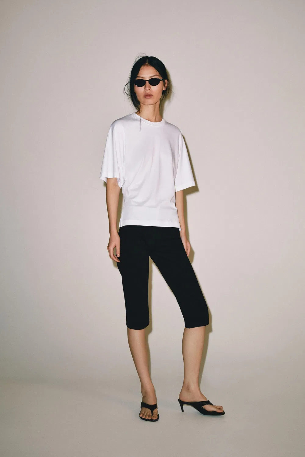 Облегающая футболка SUPIA ZARA, White