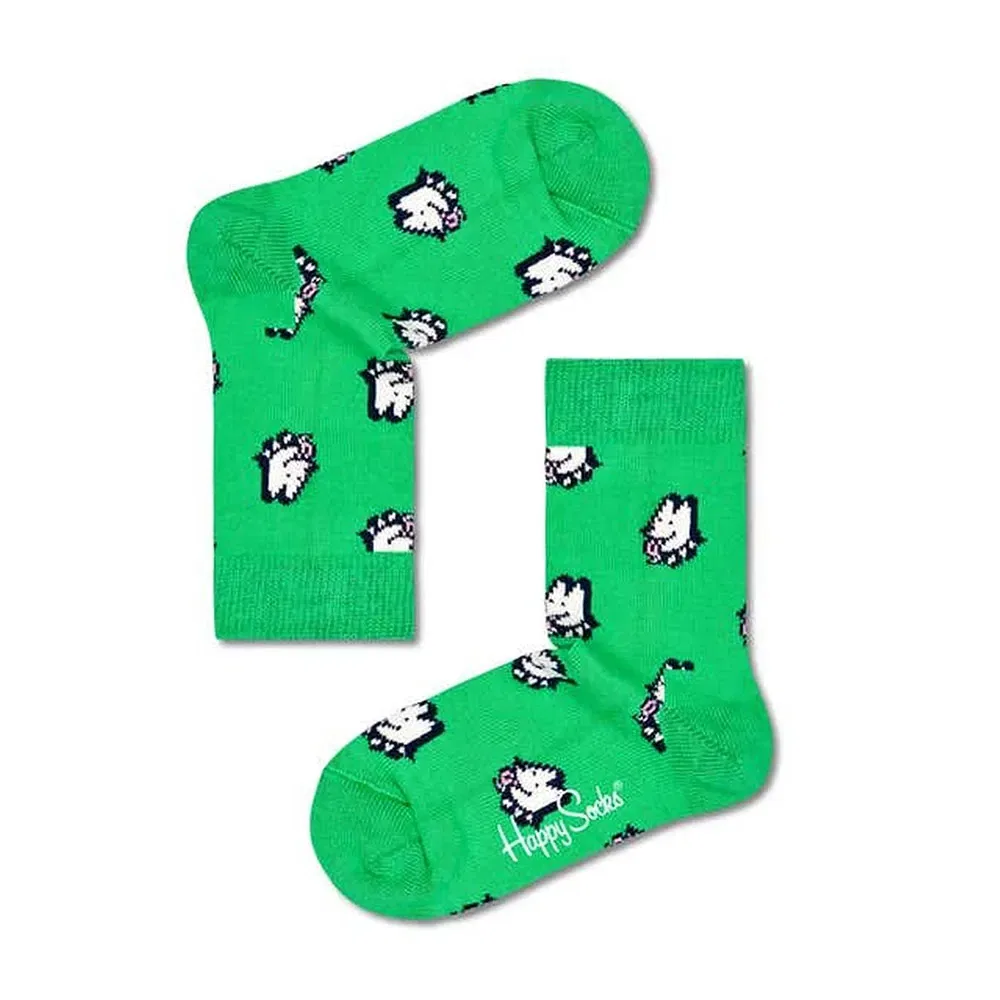 Носки Tongue Dog Happy Socks, зеленый