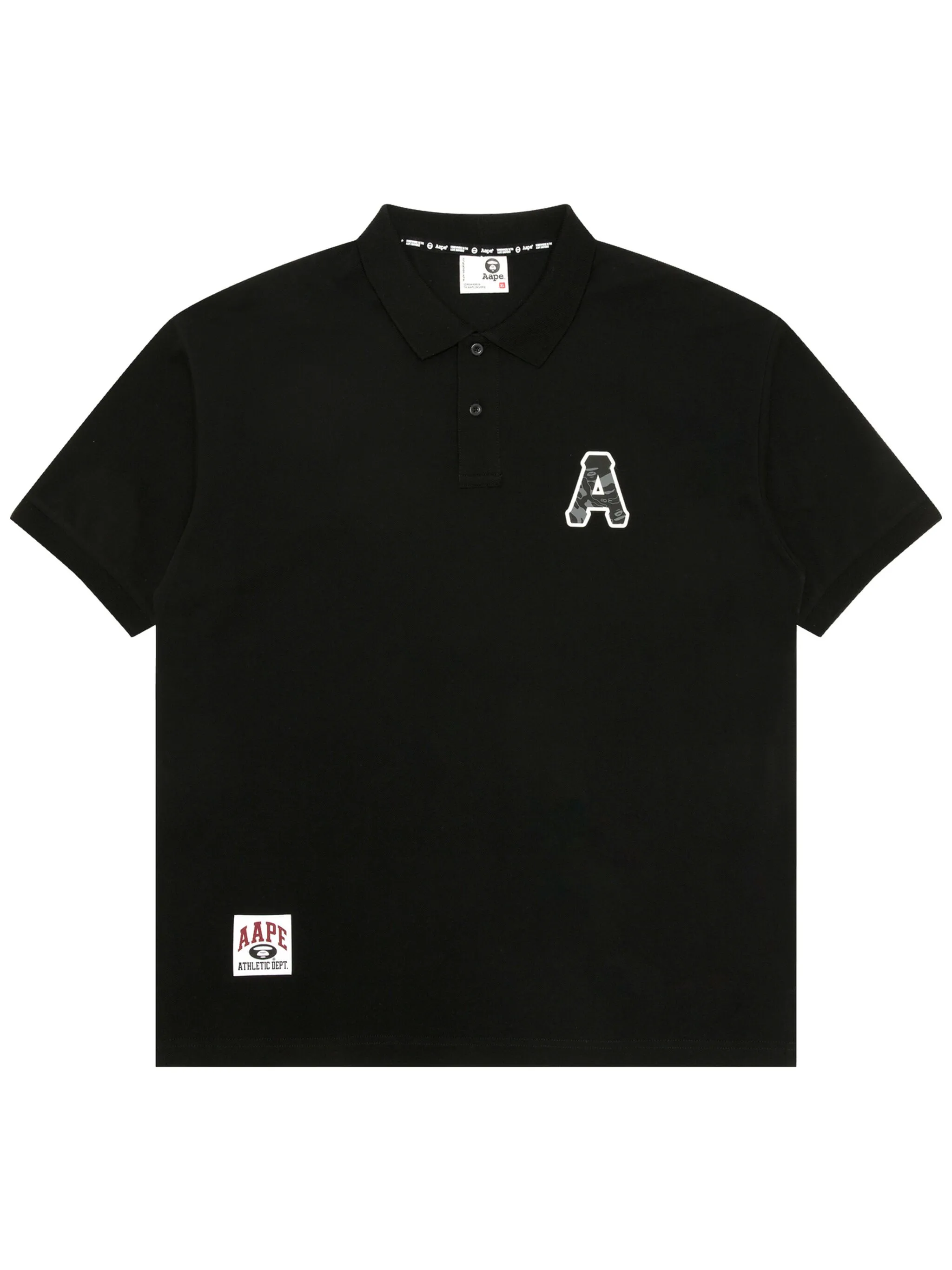 

Рубашка поло Aape By A Bathing Ape, черный