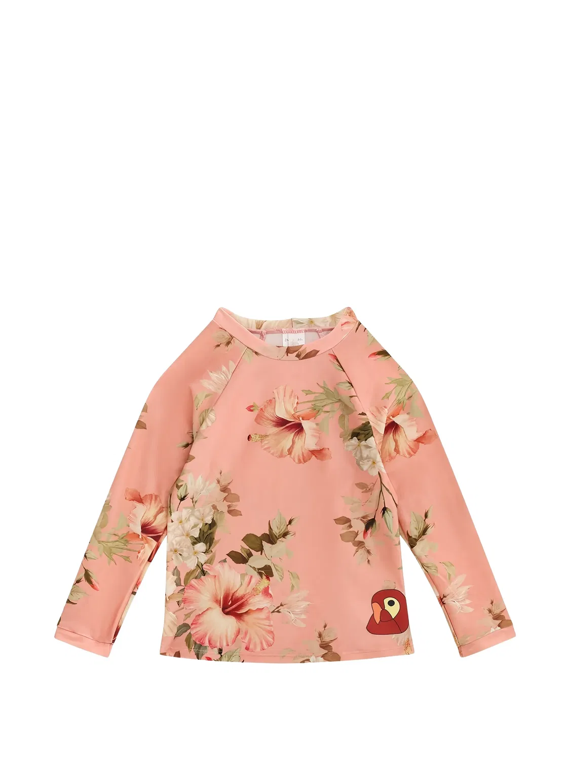 Рубашка Mahon с оборками и цветочным принтом Zimmermann Kids, розовый — фото 2