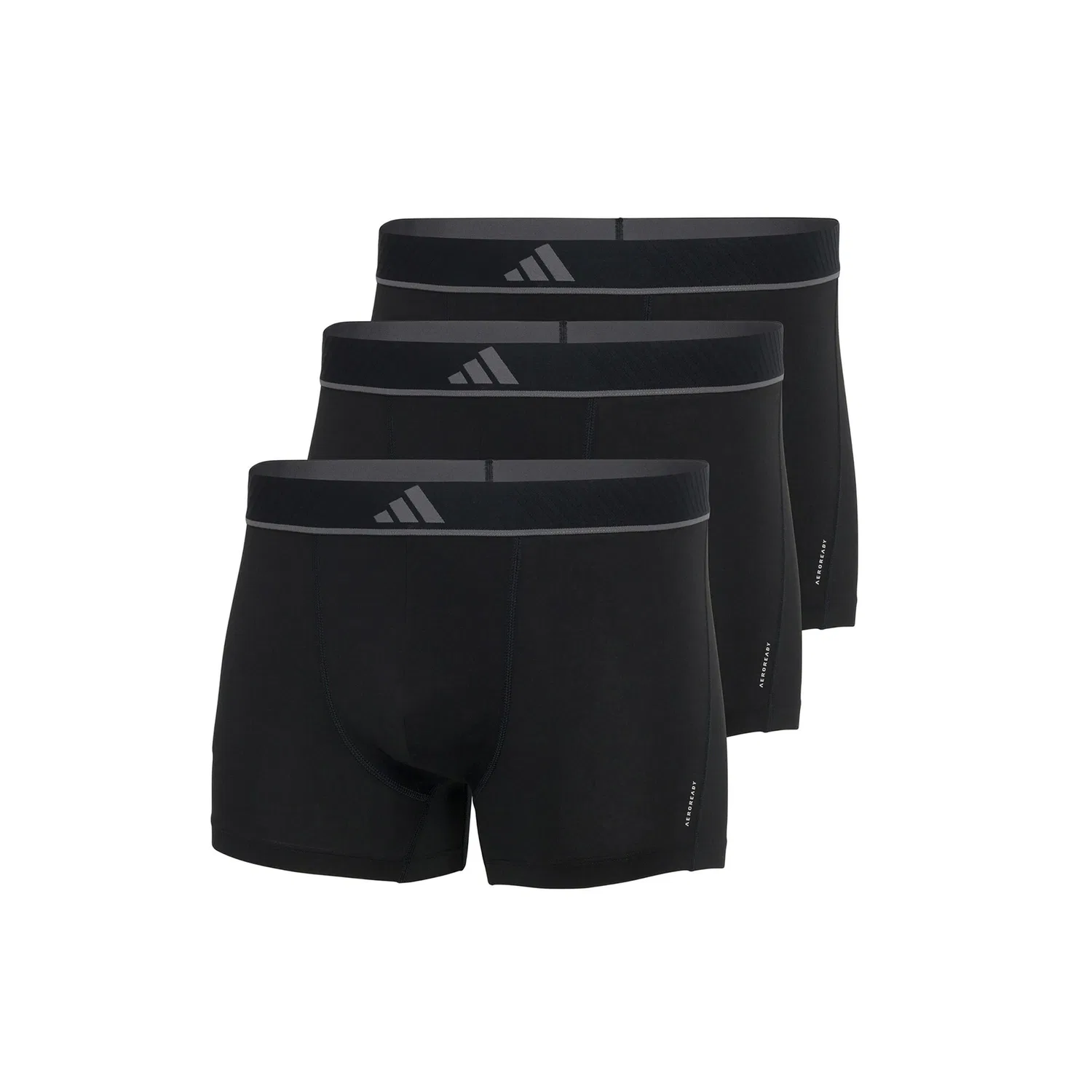 Мужские боксеры из микрофибры в 3-паке Adidas Originals, Black