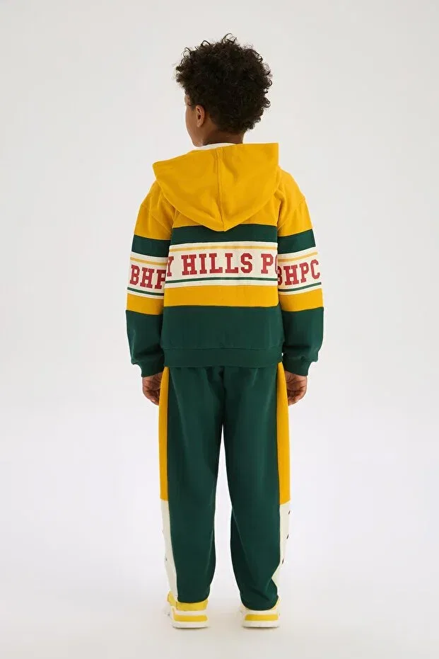 Детский спортивный костюм для мальчиков с принтом Beverly Hills Polo Club, Patterned — фото 4