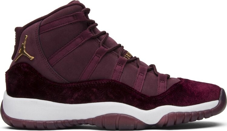 

Кроссовки Air Jordan 11 Retro GG Heiress Velvet, красный, Красный;коричневый, Кроссовки Air Jordan 11 Retro GG Heiress Velvet, красный