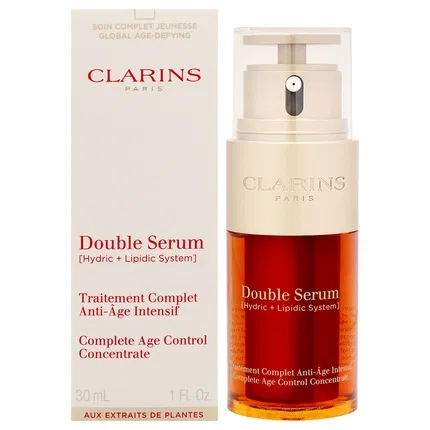 Сыворотка для лица антивозрастная Double Serum Complete Age Control Concentrate Clarins, 30 мл
