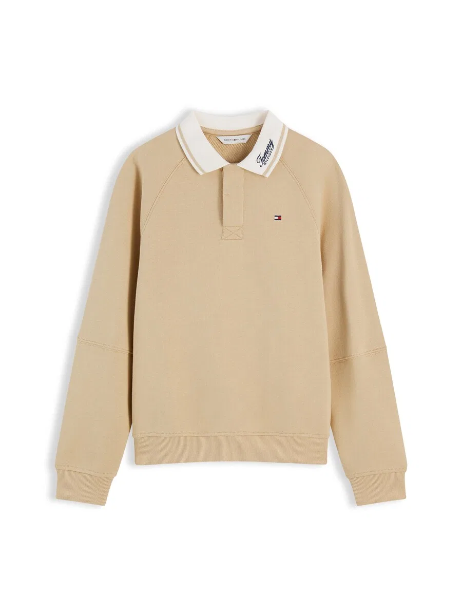 Толстовка TOMMY HILFIGER цвета слоновой кости